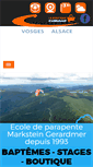 Mobile Screenshot of cumulus-parapente.com